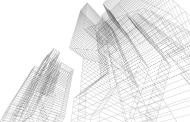 soyut mimari duvar kağıdı, dijital arkaplan