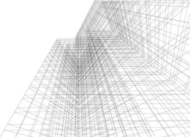 soyut mimari duvar kağıdı, dijital arkaplan