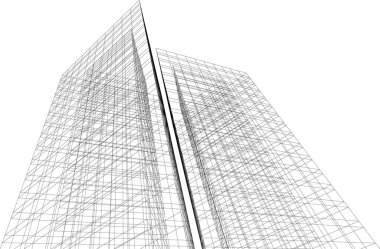 soyut mimari duvar kağıdı, dijital arkaplan