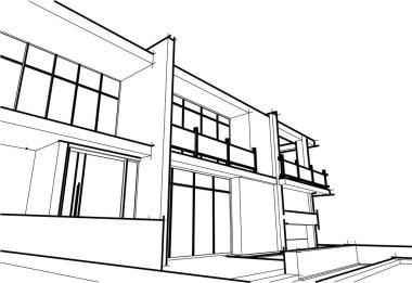 soyut mimari duvar kağıdı, dijital arkaplan