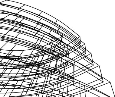 soyut mimari duvar kağıdı, dijital arkaplan