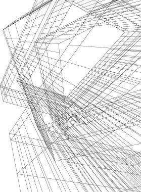 soyut mimari duvar kağıdı, dijital arkaplan