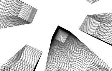 soyut mimari duvar kağıdı, dijital arkaplan