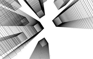 soyut mimari duvar kağıdı, dijital arkaplan