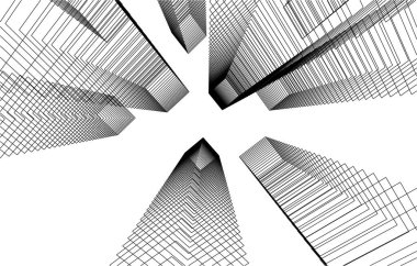 soyut mimari duvar kağıdı, dijital arkaplan