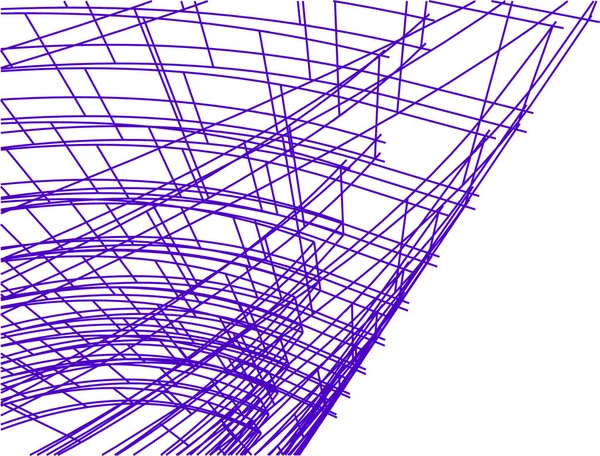 建筑墙纸摘要 数码背景 — 图库矢量图片