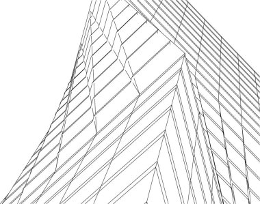 soyut mimari duvar kağıdı, dijital arkaplan