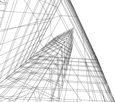 soyut mimari duvar kağıdı, dijital arkaplan