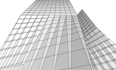 soyut mimari duvar kağıdı, dijital arkaplan