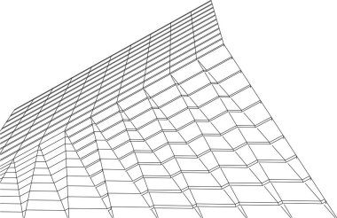 soyut mimari duvar kağıdı, dijital arkaplan