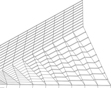 soyut mimari duvar kağıdı, dijital arkaplan