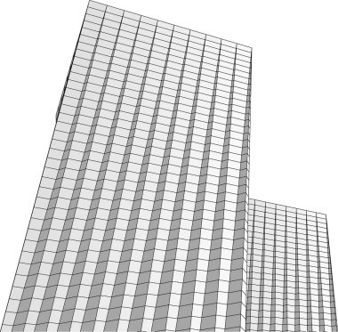 soyut mimari duvar kağıdı, dijital arkaplan