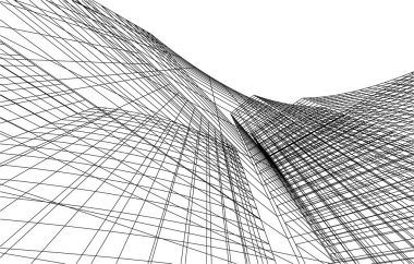 soyut mimari duvar kağıdı, dijital arkaplan