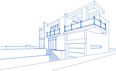 soyut mimari duvar kağıdı, dijital arkaplan