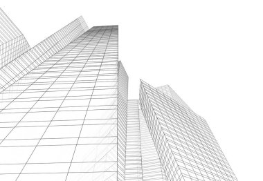 soyut mimari duvar kağıdı, dijital arkaplan