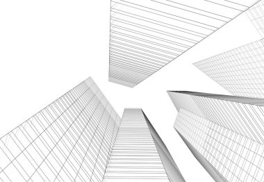 soyut mimari duvar kağıdı, dijital arkaplan