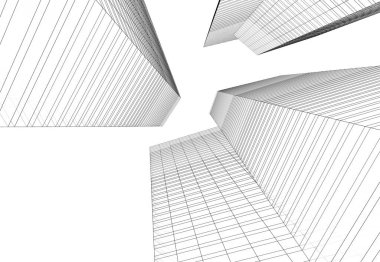 soyut mimari duvar kağıdı, dijital arkaplan