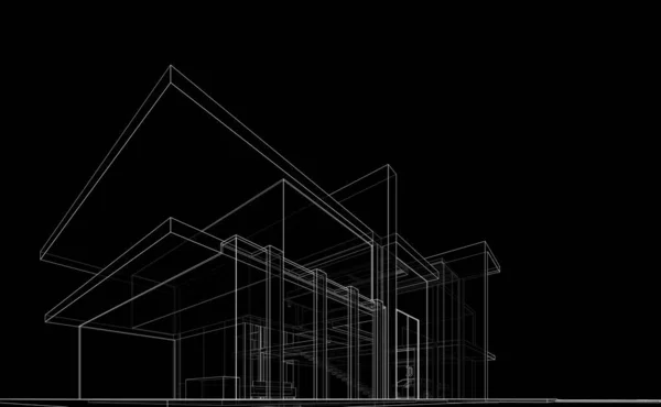 Архитектурный Проект Обои Цифровой Фон — стоковое фото