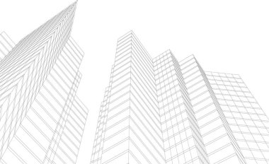 soyut mimari duvar kağıdı, dijital arkaplan