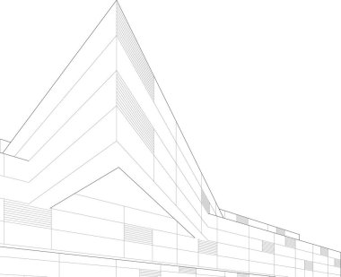 soyut mimari duvar kağıdı, dijital arkaplan