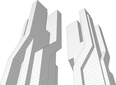 soyut mimari duvar kağıdı, dijital arkaplan