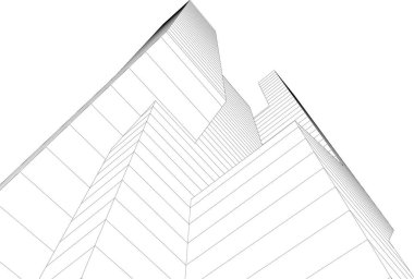 soyut mimari duvar kağıdı, dijital arkaplan