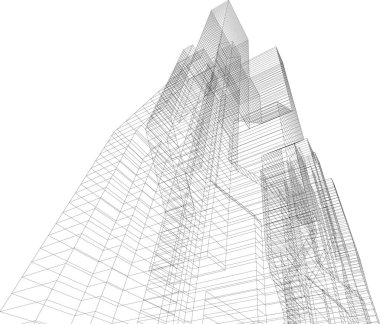 soyut mimari duvar kağıdı, dijital arkaplan