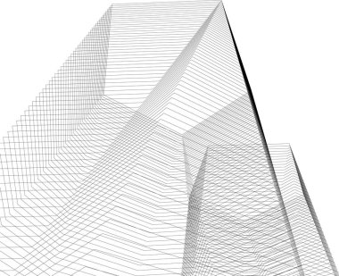 soyut mimari duvar kağıdı, dijital arkaplan