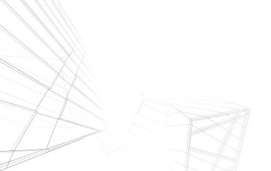 çizilmiş mimari çizimler, soyut duvar kağıtları