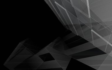 3D mimari illüstrasyon, soyut duvar kağıdı