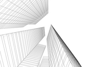 astarlı 3D mimari sanat, dijital duvar kağıdı