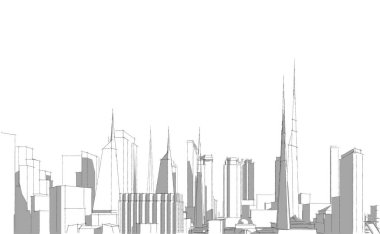 astarlı 3D mimari sanat, dijital duvar kağıdı