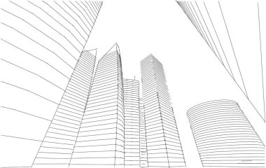 astarlı 3D mimari sanat, dijital duvar kağıdı