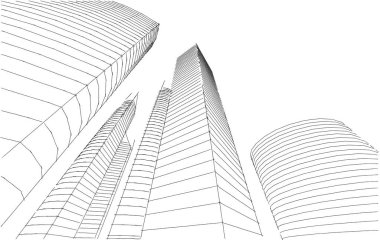 astarlı 3D mimari sanat, dijital duvar kağıdı