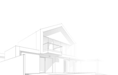 minimal 3d mimari proje, mimari sanat