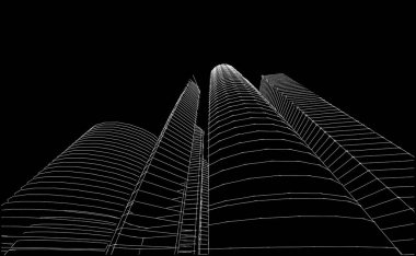 astarlı 3D mimari sanat, dijital duvar kağıdı