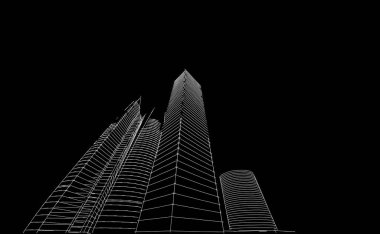 astarlı 3D mimari sanat, dijital duvar kağıdı