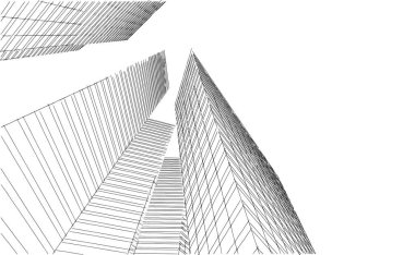 astarlı 3D mimari sanat, dijital duvar kağıdı