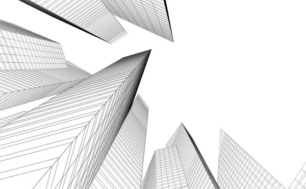 Podszewka Sztuka Architektoniczna Tapety Cyfrowe — Zdjęcie stockowe