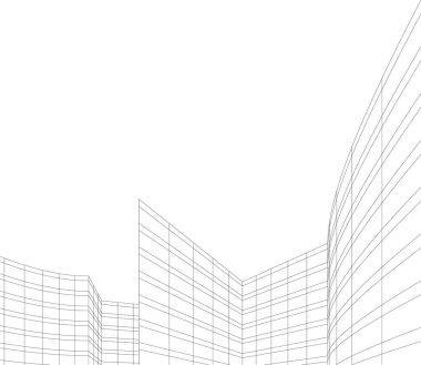 astarlı 3D mimari sanat, dijital duvar kağıdı