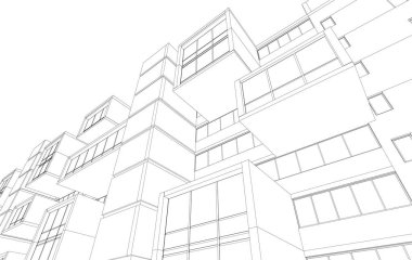 minimal 3d mimari proje, mimari sanat