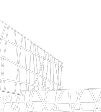 astarlı 3D mimari sanat, dijital duvar kağıdı