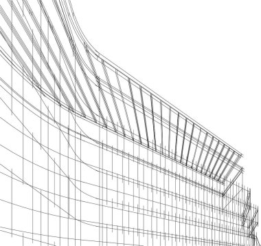 astarlı 3D mimari sanat, dijital duvar kağıdı