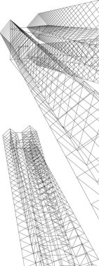 astarlı 3D mimari sanat, dijital duvar kağıdı
