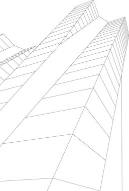 astarlı 3D mimari sanat, dijital duvar kağıdı