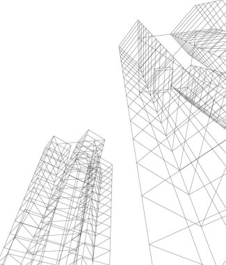 astarlı 3D mimari sanat, dijital duvar kağıdı