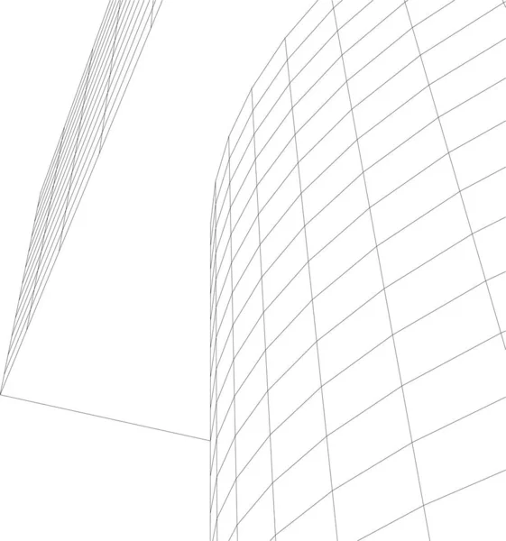 Tapissé Art Architectural Papier Peint Numérique — Image vectorielle
