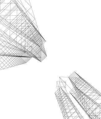 astarlı 3D mimari sanat, dijital duvar kağıdı