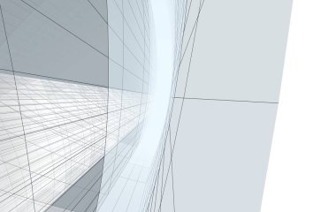 3D mimari sanat, dijital duvar kağıdı