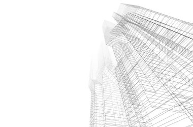 astarlı 3D mimari sanat, dijital duvar kağıdı